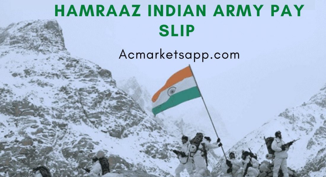 Indian Army Pay Slip Hamraaz app
